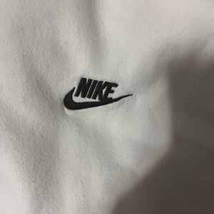 Nike White pullover hoodie and sweatpants